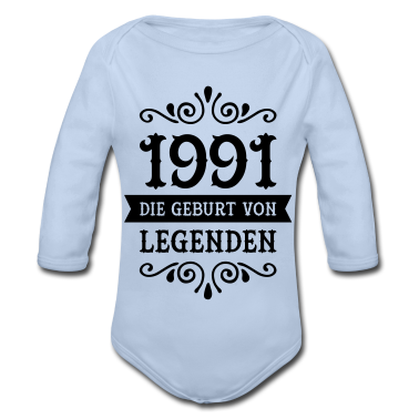 Geschenk Geburt Baby Body - 1991 - Die Geburt Von Legenden