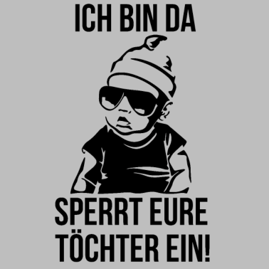 Motiv ICH BIN DA - COOL BABY - GEBURT