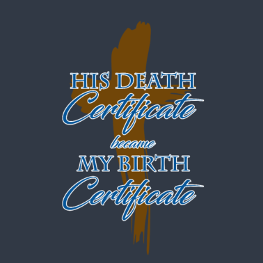 Motiv Sein Tod ist meine Geburt, Christlich