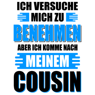 Motiv Geburt Cousin Geschenk