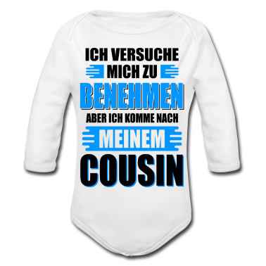 Geschenk Geburt Baby Body - Geburt Cousin Geschenk
