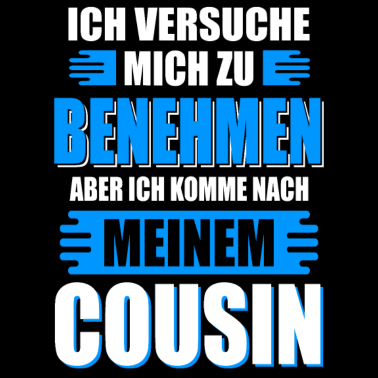 Motiv Cousin Geburt Geschenk