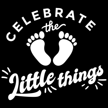 Motiv geburt des kindes feiern