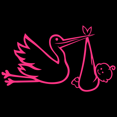 Motiv Storch Baby Geburt 212