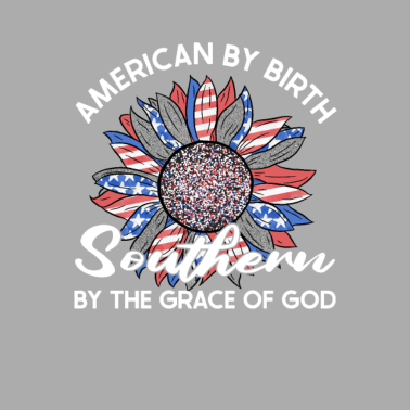 Motiv Amerikanische von Geburt Südliche durch die Gnade