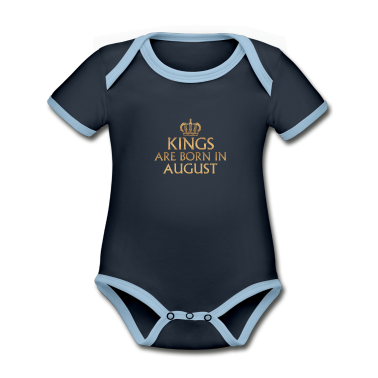Geschenk Geburt Baby Body - Könige August Geburt