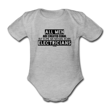 Geschenk Geburt Baby Body - Elektriker Strom Geburt