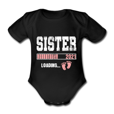 Geschenk Geburt Baby Body - Schwester 2021 Geburt Geschenkidee
