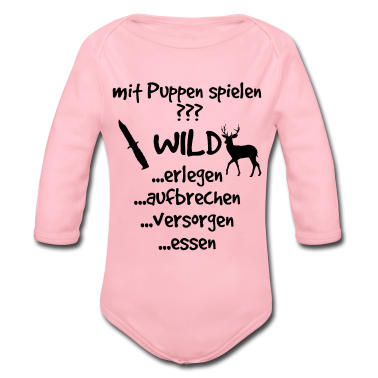Geschenk Geburt Baby Body - Jungjägerin - Geschenkidee Geburt Geburtstag