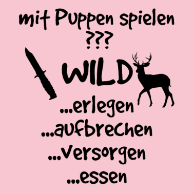 Motiv Jungjägerin - Geschenkidee Geburt Geburtstag