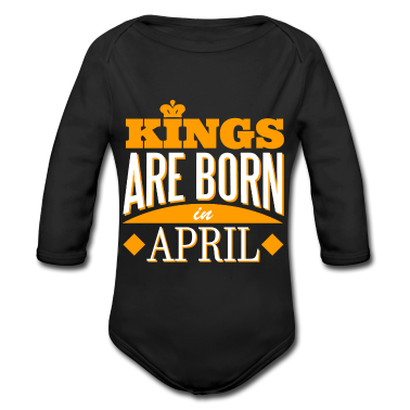 Geschenk Geburt Baby Body - Geburtstag Geburt Junge April