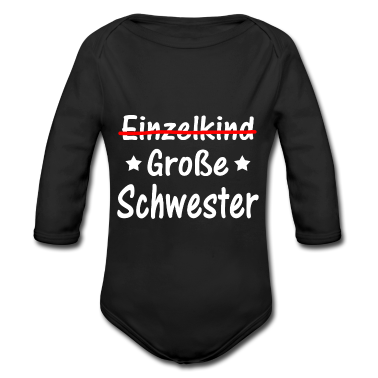 Geschenk Geburt Baby Body - Große Schwester Geburt Geschenk