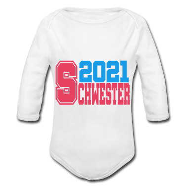 Geschenk Geburt Baby Body - Schwester 2021 Geburt Geschenk