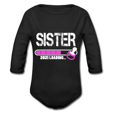 Geschenk Geburt Baby Body - Schwester 2021 Geburt Geschenk