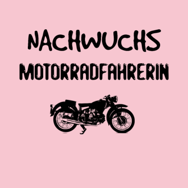 Motiv Nachwuchs Motorradfahrerin - Geburt Geschenk