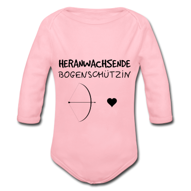 Geschenk Geburt Baby Body - Heranwachsende Bogenschützin - Geburt Geschenk