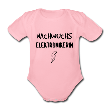 Geschenk Geburt Baby Body - Nachwuchs Elektronikerin - Geschenkidee Geburt