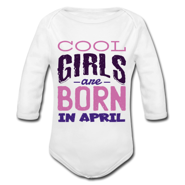 Geschenk Geburt Baby Body - April Geburtstag Geburt Geschenk