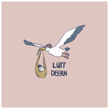 Motiv Geburt Glückwünsche zur Geburt - Lütt Deern