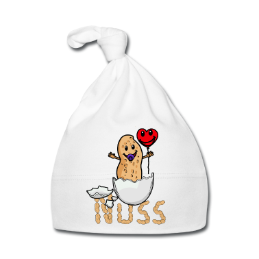 Geschenk Geburt Baby M&uuml;tze - Geburt Geburtstag Geburtstagskind Erdnuss Geburt
