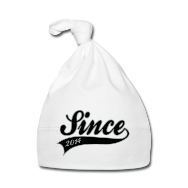 Geschenk Geburt Baby M&uuml;tze - since 2014 - geburt