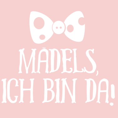 Motiv Mädels ich bin da Geburt Baby