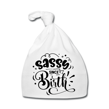 Geschenk Geburt Baby Mütze - Frech seit der Geburt