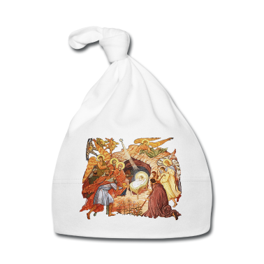 Geschenk Geburt Baby M&uuml;tze - Jesus Geburt