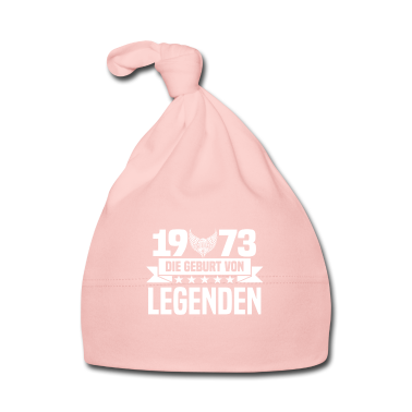 Geschenk Geburt Baby M&uuml;tze - 1973 - Geburt - Legenden