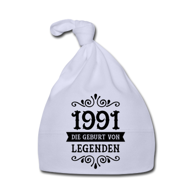 Geschenk Geburt Baby M&uuml;tze - 1991 - Die Geburt Von Legenden