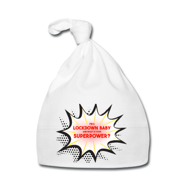 Geschenk Geburt Baby M&uuml;tze - Geschenk zur Geburt im Lockdown