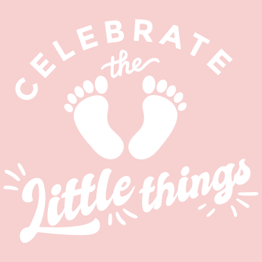 Motiv geburt des kindes feiern