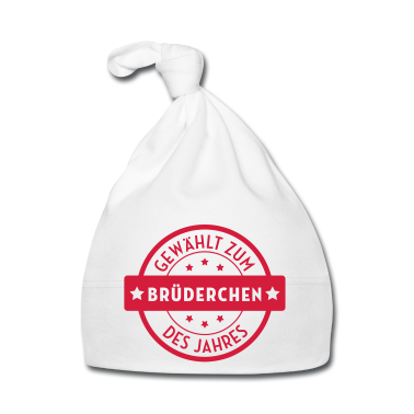 Geschenk Geburt Baby M&uuml;tze - Bruder / Geburt / Schwester / Bruderchen
