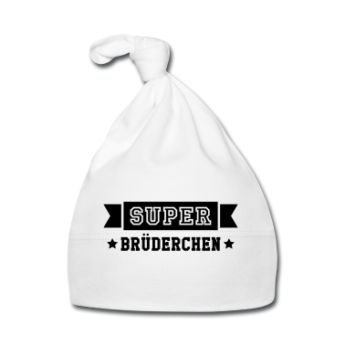 Geschenk Geburt Baby M&uuml;tze - Bruder / Geburt / Schwester / Bruderchen