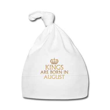 Geschenk Geburt Baby M&uuml;tze - Könige August Geburt