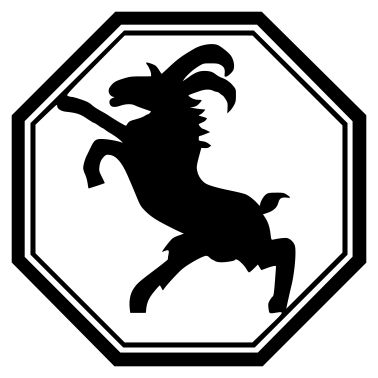 Motiv Goat chinesische Symbol der Geburt