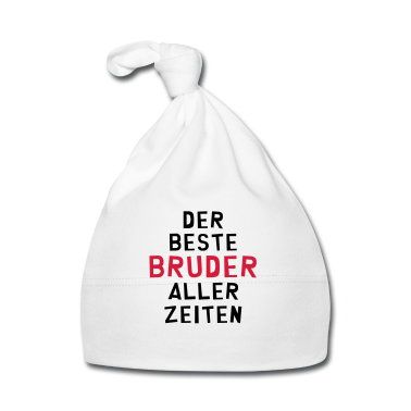 Geschenk Geburt Baby M&uuml;tze - Bruder / Geburt / Schwester / Bruderchen