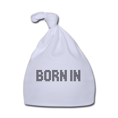 Geschenk Geburt Baby M&uuml;tze - Born in - Geboren - Geburt - Heimat