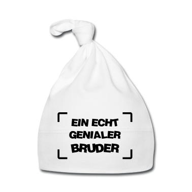Geschenk Geburt Baby M&uuml;tze - Bruder / Geburt / Schwester / Bruderchen
