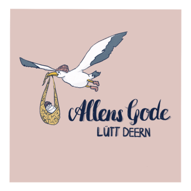 Motiv Geburt Glückwünsche zur Geburt - Lütt Deern