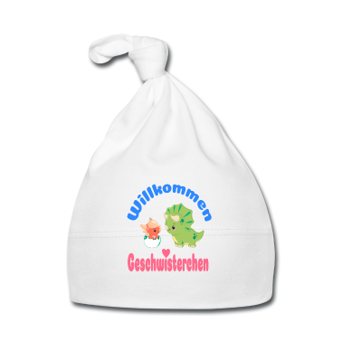 Geschenk Geburt Baby M&uuml;tze - Willkommen Geschwisterchen - Geschenk zur Geburt