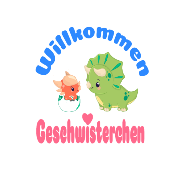 Motiv Willkommen Geschwisterchen - Geschenk zur Geburt