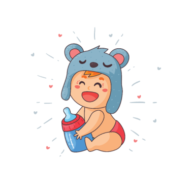 Motiv Geschenk zur Geburt | lustiger Spruch zur Geburt