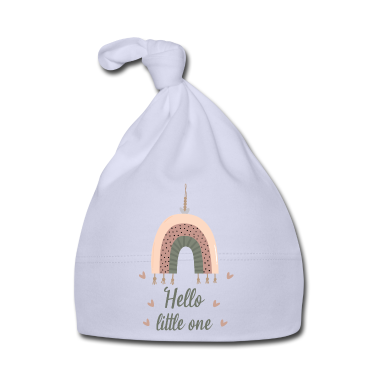 Geschenk Geburt Baby M&uuml;tze - Geburt Hello little one