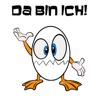 Motiv Da bin ich! - Geburt , Geburtsgeschenk Boy Girl