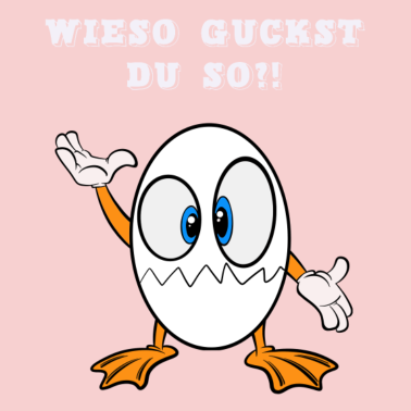 Motiv Wieso guckst du so?! - Geschenk zur Geburt