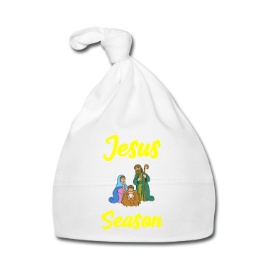 Geschenk Geburt Baby M&uuml;tze - Jesus Geburt