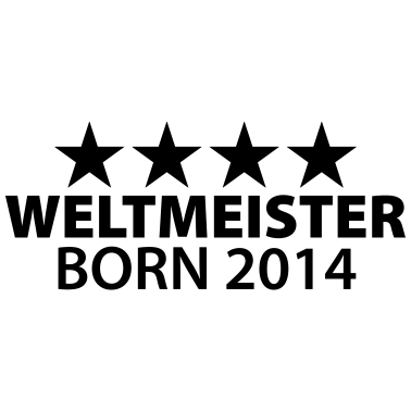 Motiv Weltmeister Geburt 2014