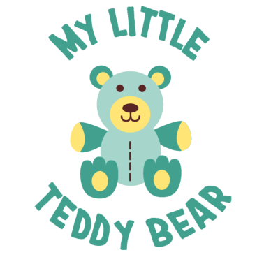 Motiv Baby Geburt Geschenkidee Kleiner Teddybär