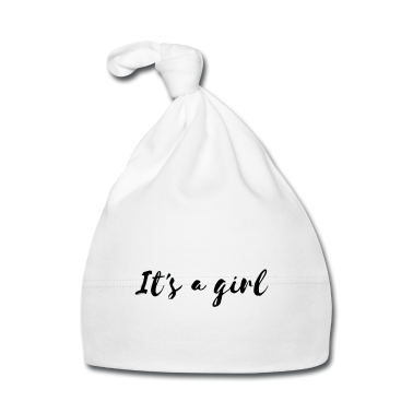 Geschenk Geburt Baby M&uuml;tze - It's a Girl, Geburt, Mädchen